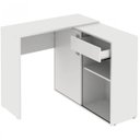 Ver imagem 4 de Escrivaninha Flex Montagem Treviso Web Gebb Work 1 Gaveta 1 Porta 150cm Branca