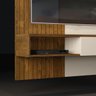 Painel Home Suspenso Tito para TV Até 65 Polegadas 1 Porta Off White/Demolição - 5