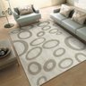 Tapete S Carlos Sutil Desert 04/21 2,00 X 1,50:Arabesco/Gris Claro - 1