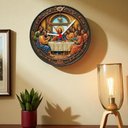 Ver imagem 1 de Relogio de Parede - Santa Ceia - 25x25.2cm