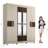 Guarda-Roupa Casal com Espelho 6 Portas Maysa Acp Móveis - 4