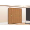 Ver imagem 1 de Guarda Roupa Casal 6 Portas e 2 Gavetas R590 Canela - Kappesberg