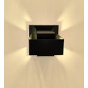 Ver imagem 2 de Kit Arandelas Ekis Quarto Sala Escada Corredor Lavabo Living Hall Entrada - Preto Fosco - 4