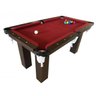 Mesa de Sinuca Bilhar Snooker - Base de Pedra Rm3 - Vinho Bordo - Bilhares Engers - 2