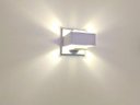 Ver imagem 4 de Kit Arandelas Ekis Quarto Sala Escada Corredor Lavabo Living Hall Entrada C Led - Branco Fosco - 2 L