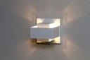 Ver imagem 2 de Kit Arandelas Ekis Quarto Sala Escada Corredor Lavabo Living Hall Entrada C LED - Branco Fosco - 5 L