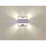 Kit Arandelas Ekis Quarto Sala Escada Corredor Lavabo Living Hall Entrada C Led - Branco Fosco - 6 L - 3