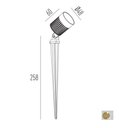 Ver imagem 4 de Kit 3 Luminaria Espeto Jardim Led 6w Bco Quente Prova D'água