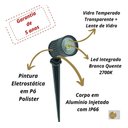Ver imagem 3 de Kit 3 Luminaria Espeto Jardim Led 6w Bco Quente Prova D'água