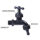 Ver imagem 4 de Torneira Plástica Reforçada Para Jardim e Tanque 1/2" | Utilimix | Kit 06 Un