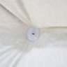 Puff Poltrona Alexa- Pufe Off White Prático, Leve sem Estrutura de Madeira e do Seu Estilo - 6