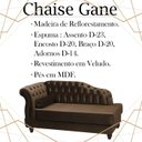 Ver imagem 3 de Recamier Diva Chaise Capitone 160 cm Pes MDF Gane SL 942 Veludo Peer