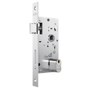 Ver imagem 2 de Fechadura Stam Externa 803/21 Cromado Roseta Quadrada de Inox