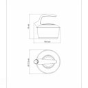Ver imagem 5 de Chaleira Tramontina em Aço Inox com Fundo Triplo Cabo Preto 1,5 L Tramontina