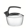Chaleira Tramontina em Aço Inox com Fundo Triplo Cabo Preto 1,5 L Tramontina - 1