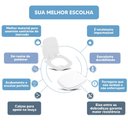 Ver imagem 4 de Tampa Vaso Sanitário Poliester Acrilico Like Branco para Bacia Celite