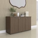 Ver imagem 1 de Armário para Escritório com 3 Portas PE40 Marrom/Walnut
