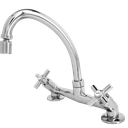 Ver imagem 3 de Torneira Misturador Cozinha Arejador Articulado Metal Cromado ¼v Bancada