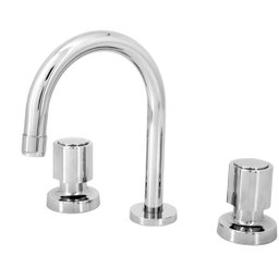 Torneira Misturador Lavatório Bica Baixa   ¼ v  até 70º C  Metal Cromado - 2