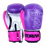 Kit Luva de Boxe/Muay Thai Pretorian First Roxo/Rosa + Bandagem + Protetor bucal - 10 Oz - 2