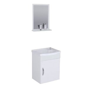 Kit Rorato Siena Suspenso 39cm Branco