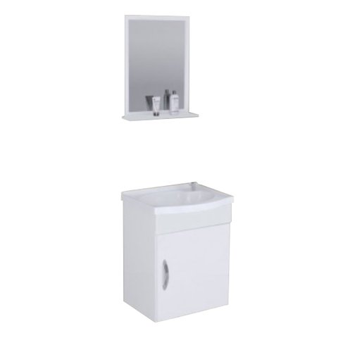 Kit Rorato Siena Suspenso 39cm Branco