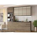 Ver imagem 2 de Balcão de Cozinha Maxxi G743 3 Gavetas S/ Tampo 60cm Nogal - Kappesberg