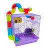 Gaiola Hamster 3 Andares Roxa - 1