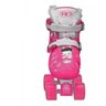 Patins Roller Derby Princess Ajustável 32 Ao 36 - Rosa - 4