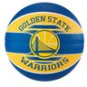 Bola de Basquete Spalding NBA Time Golden State Warriors - Azul e Amarelo - 2