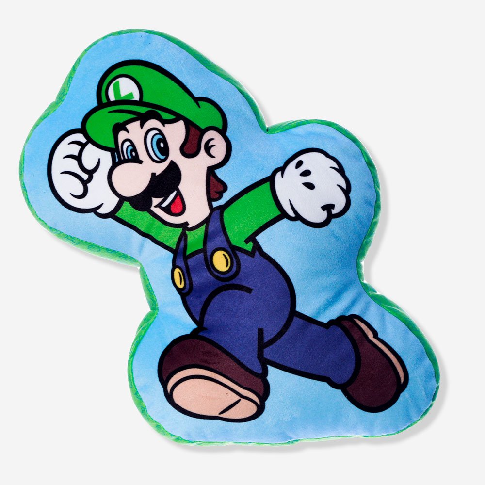 Almofada Formato - Luigi - Super Mario Bros