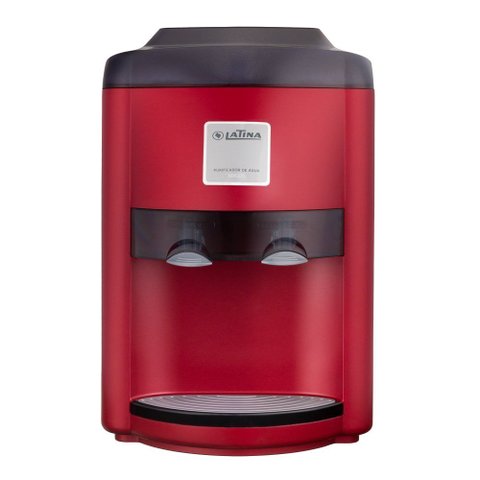 Purificador de Água Gelada e Quente Latina XPA375 Compressor Cereja 220V