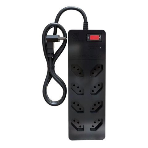 Filtro de Linha + Dps - Iclamper Energia 8 26775 - 8 Tomadas - Proteção contra Surto Elétrico -