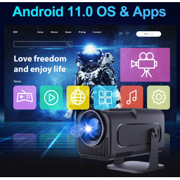 Umidificador Mini Projetor 720p Portatil 4k Hy320 Cor Preto - 2