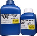 Ver imagem 1 de Resina Epóxi Flexível+ Endurecedor Vrf6 1kg Baixa Espessura