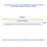 Depurador de Cozinha Exaustor 60 Cm de Parede Branco 127v - 5
