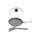 Ver imagem 1 de Frigideira Antiaderente Tapioca 22cm Cabo T/v e Espátula