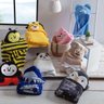 Manta Baby com Capuz de Pinguim Preto - 2