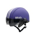 Ver imagem 1 de Capacete Coquinho Scooter Elétrica Bike Roxo Viseira