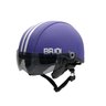 Capacete Coquinho Scooter Elétrica Bike Roxo Viseira - 1