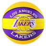 BOLA DE BASQUETE SPALDING NBA LOS ANGELES LAKERS TEAM RUBBER BASKETBALL TAM 7 - 2