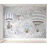 Papel de Parede Balãozinho Infantil para Quarto de Bebê M² Vr55 - 1