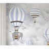 Papel de Parede Balãozinho Infantil para Quarto de Bebê M² Vr55 - 3
