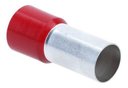 Ver imagem 1 de Kit 100un Terminal Tubular Ilhós 95mm Pré Isolado Vermelho