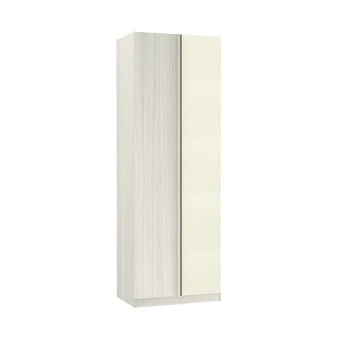 Guarda-roupa Solteiro Luciane Canto Reto Direito e Esquerdo Prime Plus 1 Porta 80 Cm