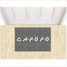 Capacho Tapete Divertido Cafofo 60x40 Cm - 1