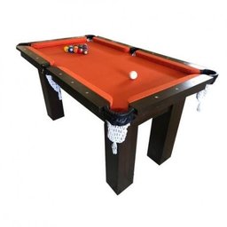 Mesa de Sinuca Bilhar Snooker - Base de Pedra Rm3 - Laranja - Bilhares Engers - 2
