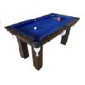 Mesa de Sinuca Bilhar Snooker - Base de Pedra Rm3 - Azul Royal - Bilhares Engers - 2
