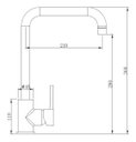 Ver imagem 4 de Torneira Monocomando Cozinha De Mesa Kitchen DOAN ME15