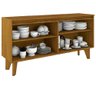 Conjunto com Buffet Quartzo e Aparador Menphis para Sala de Jantar Henn - Nature/off White - 6